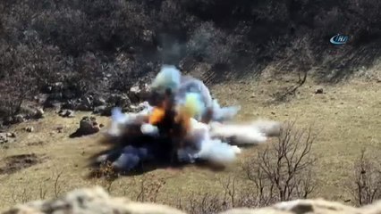 Teröristlerin kış üslenme alanlarına yönelik operasyonlar devam ediyor