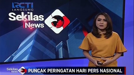 Presiden Jokowi Hadiri Puncak Peringatan Hari Pers Nasional di Padang