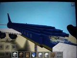 Мой первый механический самолет в Minecraft Pe 0.12.1 : 0.12.2 :0.12.3 : 0.13.0