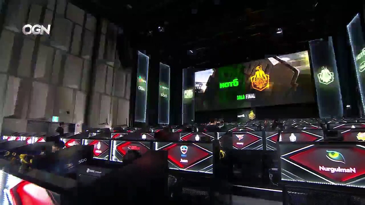 [OGN] HOT6 PUBG Survival Series Beta - Solo Mode / Final-1