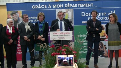 2018 01 29 Vœux de Germinal Peiro Président du conseil départemental de la Dordogne