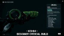 Warframe Kohm - Begginer Critical Build