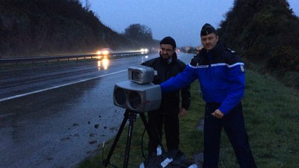 Gendarmes et policiers pour sensibiliser à la prudence