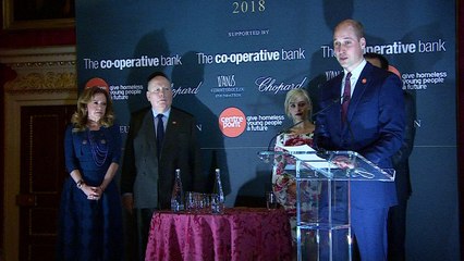 William speaks of 'frustration' at homelessness crisis