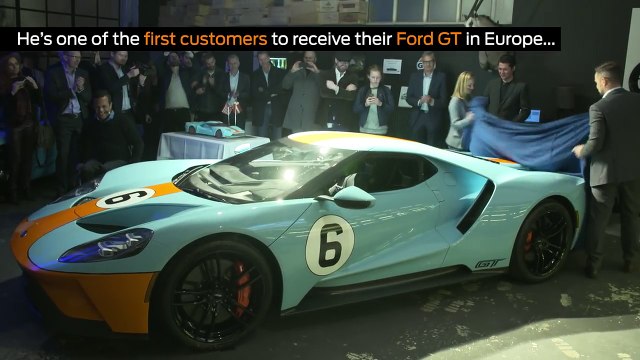 VÍDEO: así reciben los primeros clientes europeos su Ford GT