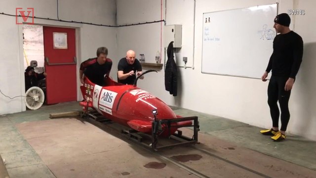 Bobsled Team Converts Tunnel Nazis Used in World War II into Training Facility
