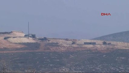 Afrin'deki Hedefler Çnra ile Vuruluyor