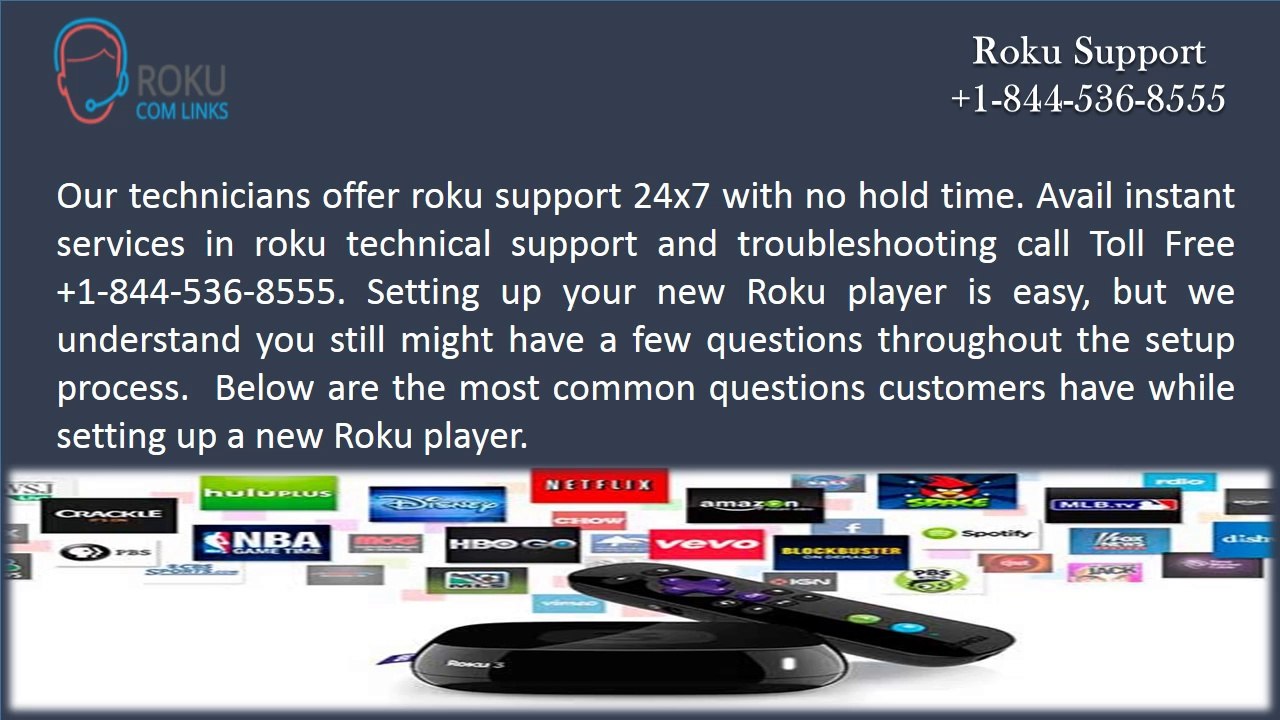 Support For Roku +1-844-536-8555 Roku Support Service