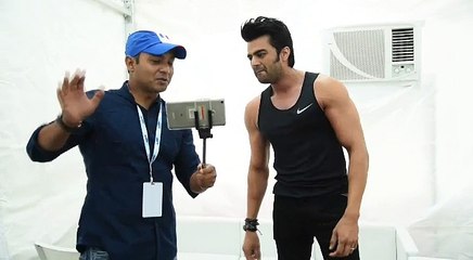 Maniesh Paul Interview Before the Performance at Dabangg 2 Show in Hong Kong