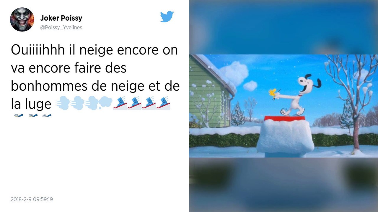 DIRECT. Météo : il neige à gros flocons dans les Yvelines.