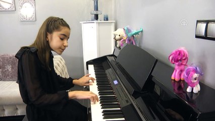 Minik piyanistin hedefi dünya ligi - MANİSA