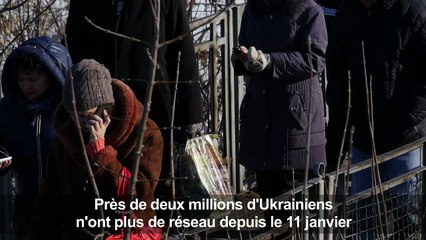 Système D pour téléphoner dans l'est de l'Ukraine en guerre