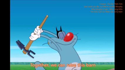 Raise This Barn Remix By JoinedTheHerd - Applejack; Apple Bloom; Apple Family [Oggy and the Cockroaches Version]