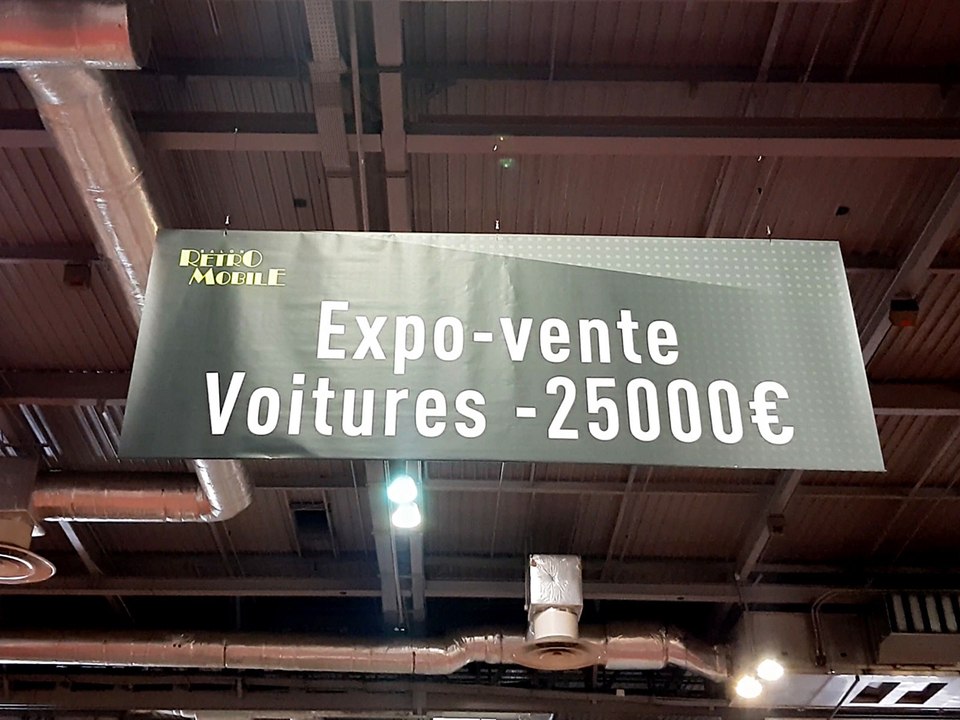 Les anciennes à moins de 25 000 € à Rétromobile 2018