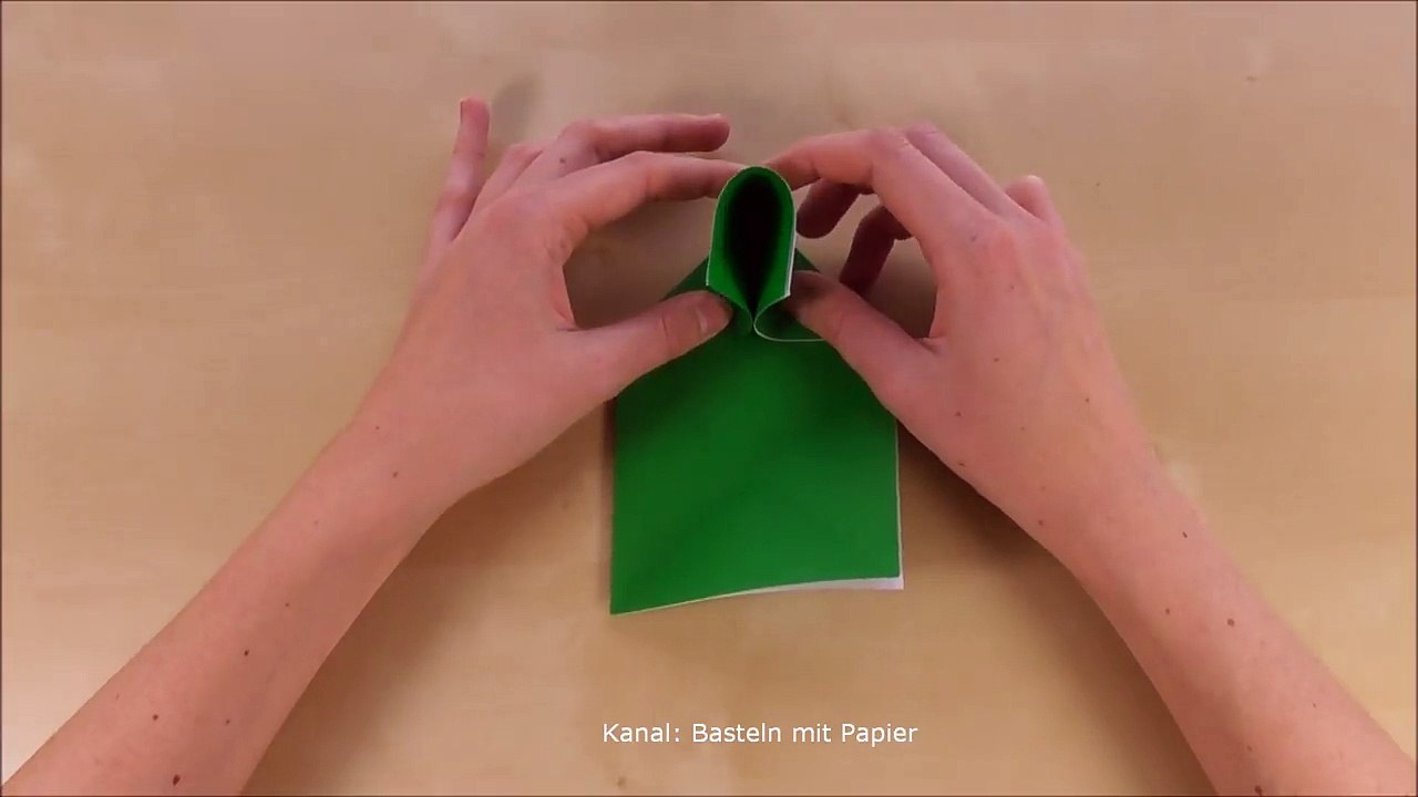 Kağıttan Zıplayan Kurbağa Yapımı - Origami