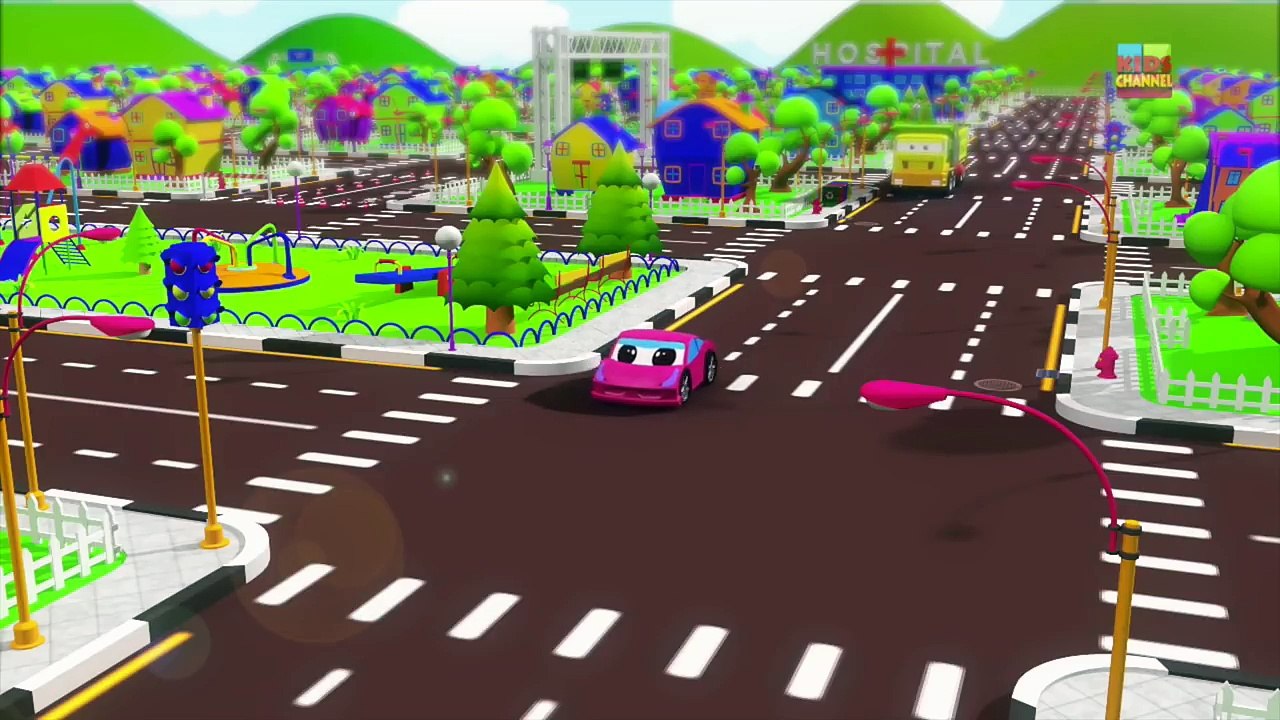 Harvester | 3D Car Cartoons | Video For Kids | Kindergarten Nursery Rhymes For Babies