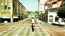 GTA 5 - Stunt incroyable avec l'habilité en moto !