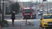 Bakırköy'de bir inşaatın şantiyesinde yangın çıktı
