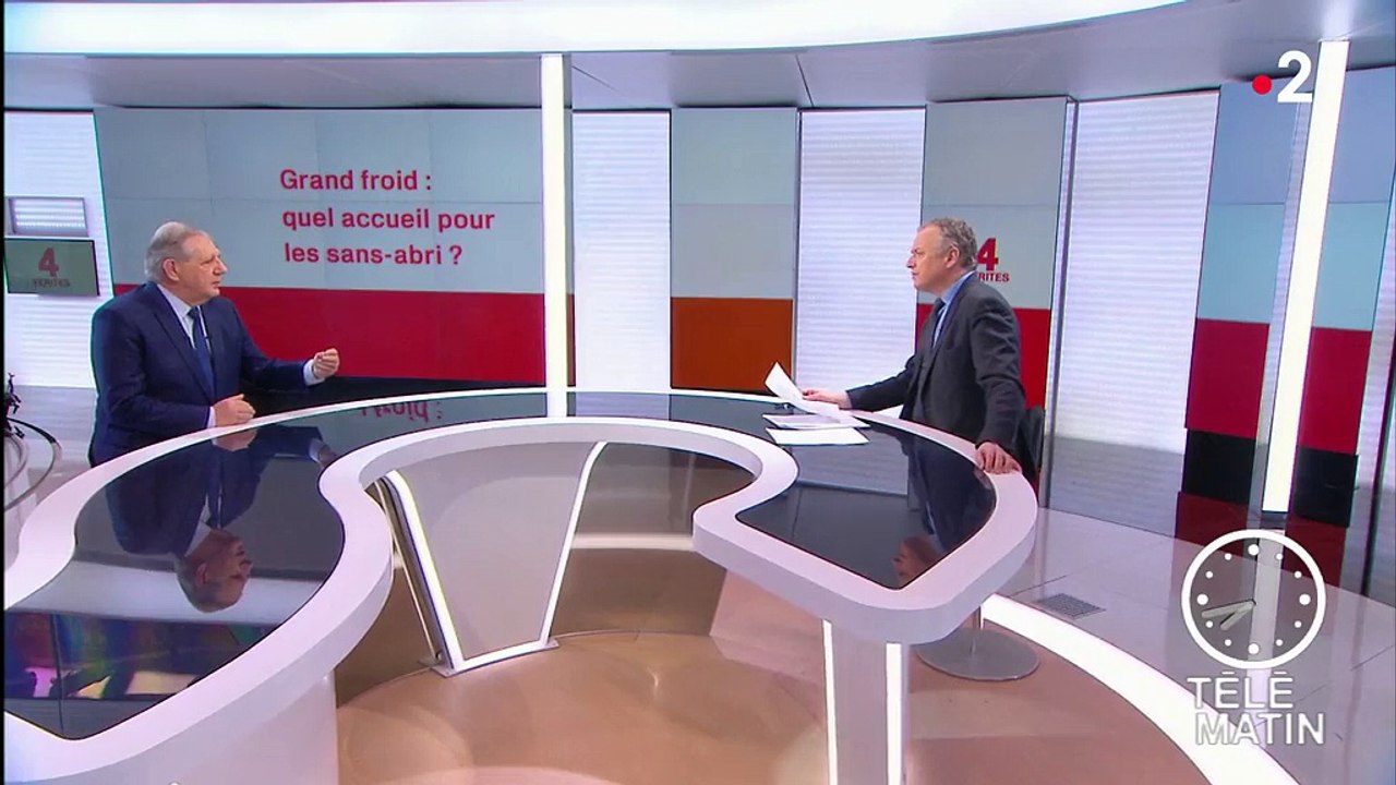 Les 4 Vérités : "Le gouvernement est mobilisé pour les sans-abris", dit Jacques Mézard, ministre de la Cohésion des Territoires