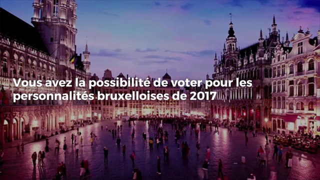 Bruxellois de l'année : à vous de voter !