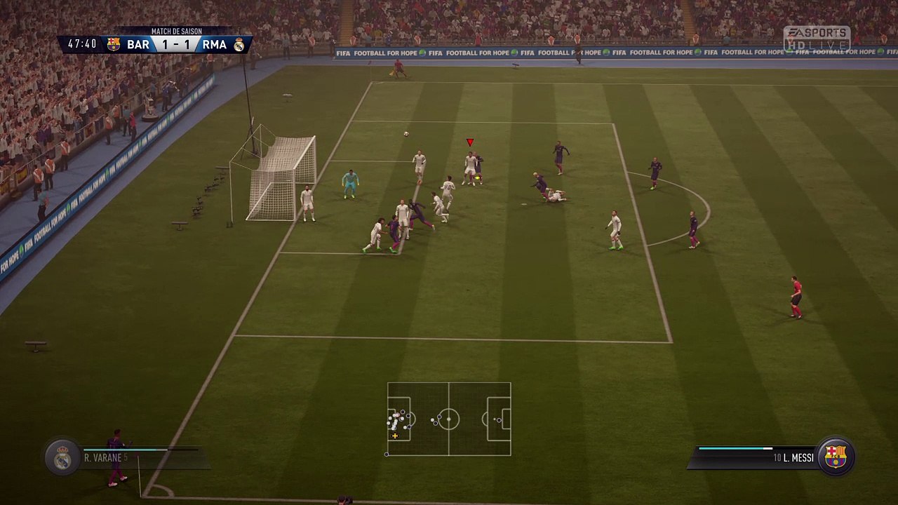FIFA 17 Contre Attaque