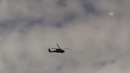 Zeytin Dalı Harekatı - Askeri Helikopterlerin Geçişi