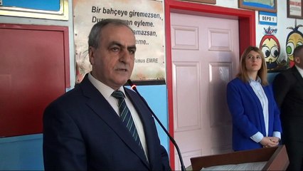 Şehit Polis Ömer Akcan'ın adına zenginleştirilmiş kütüphane açıldı