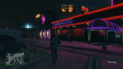 GTA 5 Online Funny Strip Club Glitch! Throw Weapons At Pole Dancers! (GTA 5 Glitches)