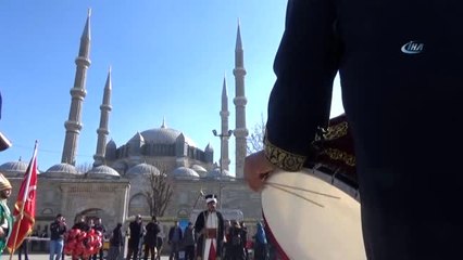 Edirne'den Zeytindalı Harekatına Destek Yürüyüşü