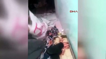 Kaçak silahları duvarların içine gizlemişler