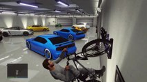 GTA 5 Glitches - Sit On Bikes On The Bike Rack! - Funny Bike Glitch Online (GTA 5 Glitches)