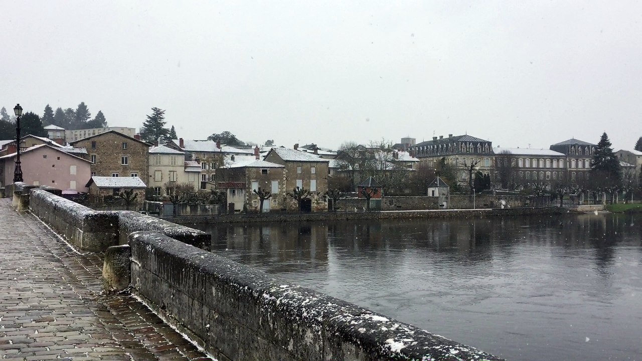 Neige à Confolens