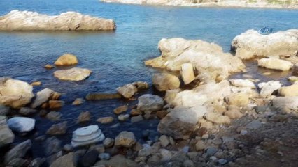 Amasra'da dev dalgalar tarihi eserleri ortaya çıktı