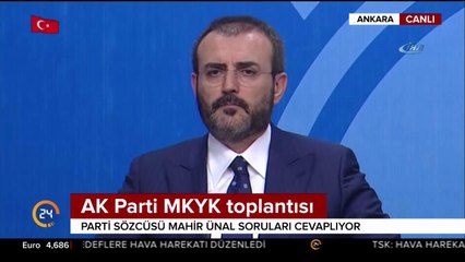 AK Parti MKYK toplantısı