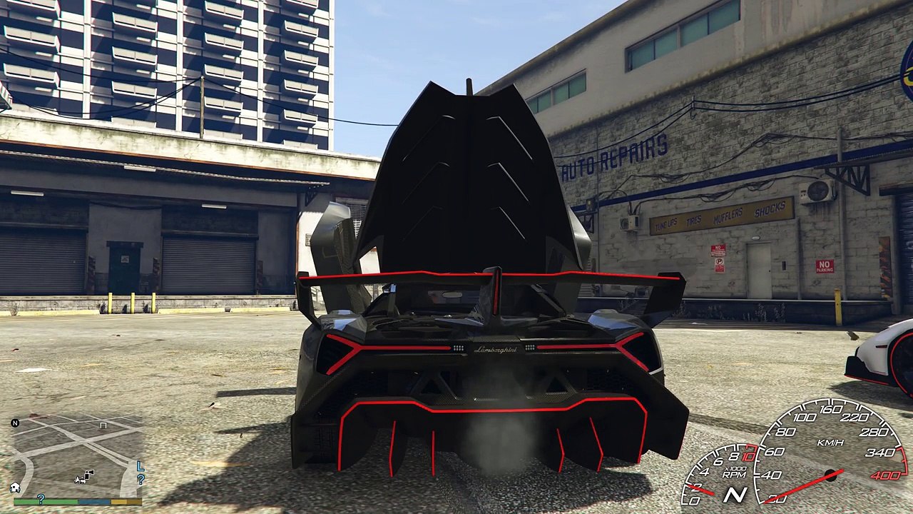 GTA5 実車MOD - 世界に3台の超レア車登場！ランボルギーニ・ヴェネーノ (Lamborghini Veneno 2013)