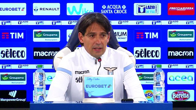 LA CONFERENZA DI SIMONE INZAGHI - ASCOLTA LE SUE PAROLE