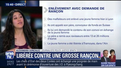 Ce que l'on sait sur la fille d'un convoyeur de fonds enlevée puis libérée contre une grosse rançon