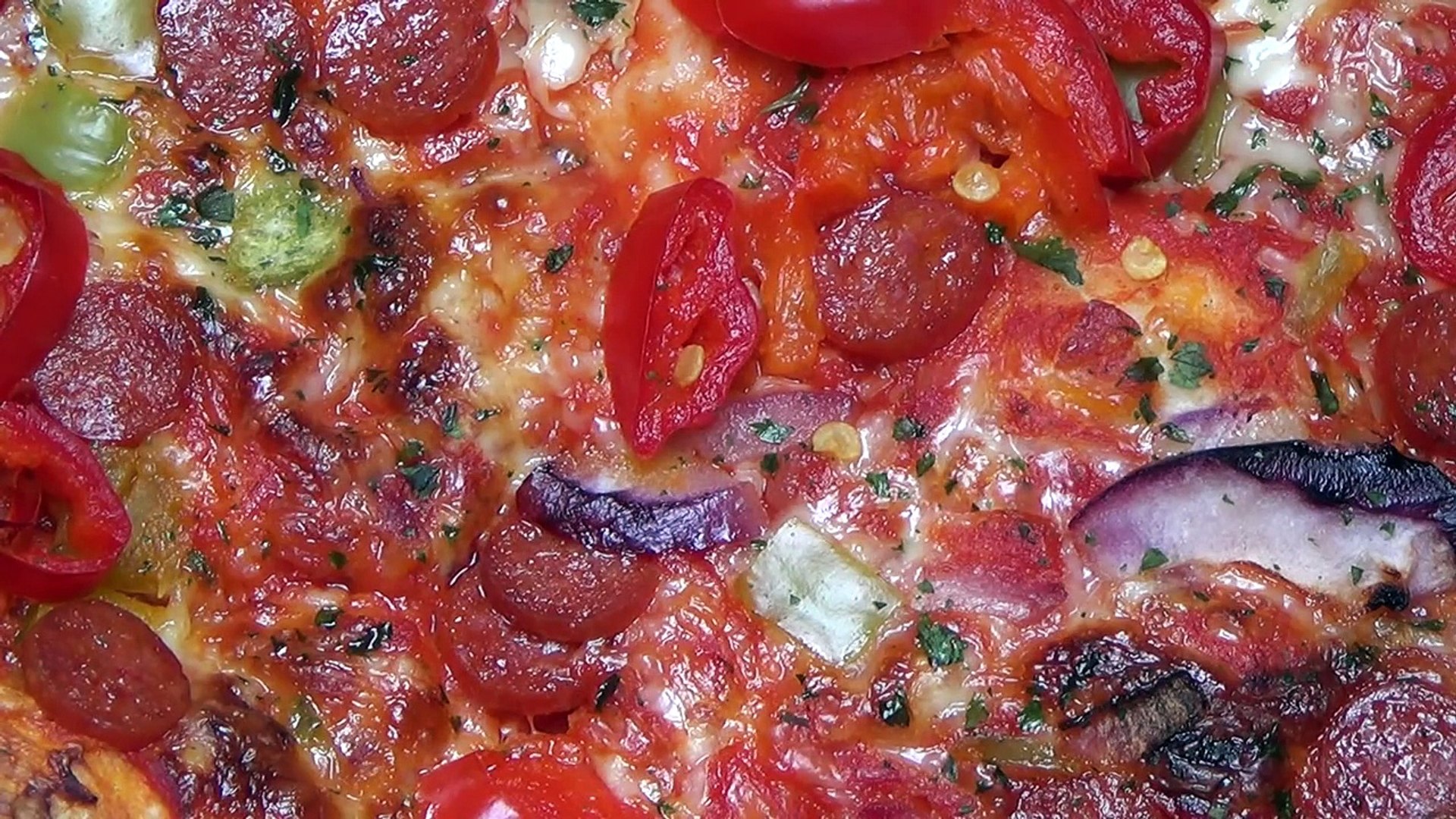 Pizza Salami Jalapenno Dr Oetker Ofenfrische Video Dailymotion