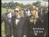 Xuxa, Adriane Galisteu e Família Senna Chegando no Enterro de Ayrton Senna