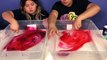 DIY SLIME VALENTINES FOR SCHOOL - MAKING 2 GALLONS OF FLUFFY SLIME FOR SCHOOL