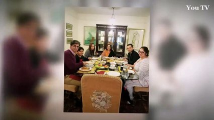 juggun kazim With Family On Her Mother's Birthday