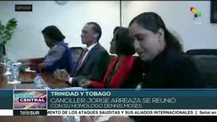 Inicia visita de canciller venezolano en Trinidad y Tobago