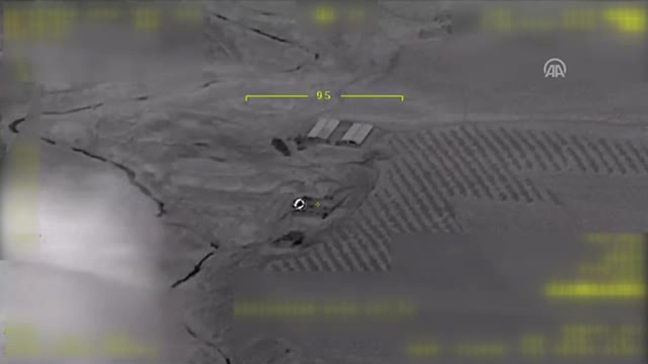 Güncelleme - Pkk/ypg'nin Türkiye'ye Saldırırken Kullandığı Füzelerin Deposu, Türk Hava Kuvvetleri...