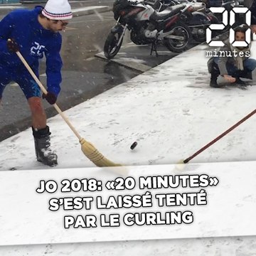 JO 2018: «20Minutes» s'est laissé tenter par le curling