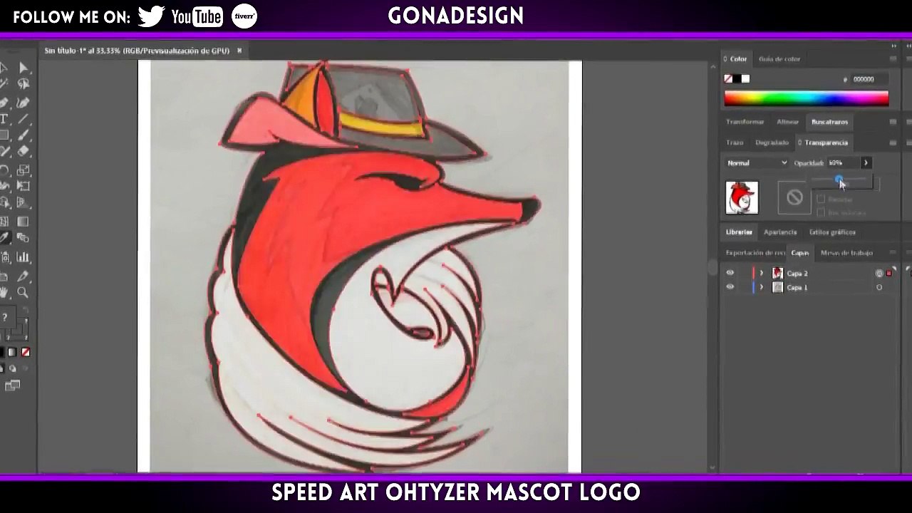SPEED_ART__Mascot_logo_to_OhTyZer__GoNaDesign(youtube.com)