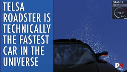 The Roadster Is Technically The Fastest Car In The Universe