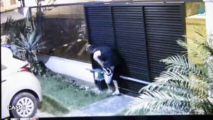 Imagens mostram percurso que ladrão de bicicletas fazia