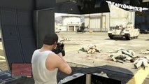 Grand Theft Auto 5 Military Base : God Mode Glitch Inside Plane (GTA 5 Military base)