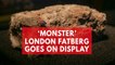 'Monster' fatberg goes on display in London