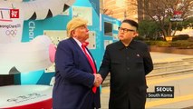 Les deux grands rivaux, Donald Trump et Kim Jong Un se sont réconciliés...Regardez...